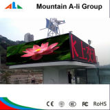 P10 Outdoor Full Color Video LED Display for Advertising. High Bright Full Color LED Display