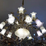 2015 Fashion and New Glass Chandelier Lamp (GY1012)