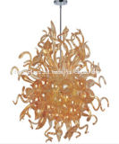 Brown Blown Glass Chandelier Lighting for Decoration