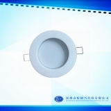 3W Rround Type Warm White Non-Dimmable LED Panel Light