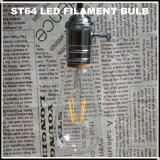 St64 Vintage LED Filament Edison Light Bulb (STAR-0XX)