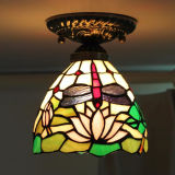 High Quality Hot Sell Tiffany Ceiling Lamp with Europe Style Factory (XC06005)