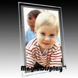 Acrylic Frameless LED Picture Frame Display