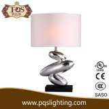 Modern Silver Design Table Lamp for Hotel Bedside