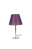 Modern Style Simple Table Lamp with Color Fabric Shade
