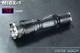 8W CREE Xml T6 750LM 18650 Superbright Aluminum LED Flashlight (MI6X-1)