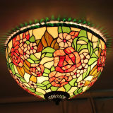 Modern European Tiffany Ceiling Lamp with Modern Style for Coffee Shop (XC16010)