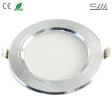 8W Brushed Silver LED Ceiling Light