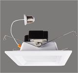 Royoled 5 Inch 1275lm White 15W Square LED Down Light