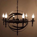 Metal Globe Chandelier Lights with CE (0180028-6)