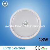 CE Approved 18W LED Ceiling Sensor Light