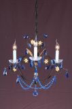 Hanging Crystal Painted Chandelier (1099-L3)