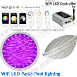 WiFi RGB 18W LED Pool Lighting for iPhone, iPad, Ios/Android Mobile, Phone Wireless RF Dim CE DC12V