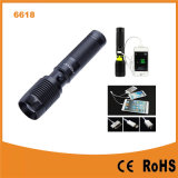 USB Power Bank 600lumens CREE T6 LED Flashlight (POPPAS-6618)