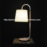 Metal Gold Hotel Bedside Standing Light Table Lamp
