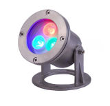 IP68, 3X 1W, RGB, LED Underwater Light