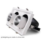 Square 40W LED Embeded Down Light with Aluminum