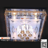 Glass Crystal Square (595*595) Ceiling Chandelier with MP3 (YF6881/S6)