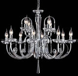 Traditional Iron Crystal Lamp Chandelier