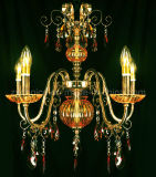 Crystal Hanging Lamp Iron Chandelier (8853-5)