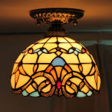 Lovely Hot Sell Tiffany Ceiling Lamp with Europe Style Factory (XC08006)