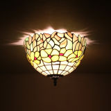 Traditional Cheap Tiffany Ceiling Lamp with Europe Style for Hotel (XC12008)