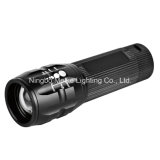 3W CREE Telescopic Zoom Aluminium LED Flashlight (MK-1193)