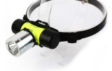 900 Lumens Waterproof Headlamp for Diving