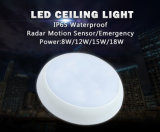 IP 65 Waterproof Radar Motion Sensor /Emergency LED Ceiling Light