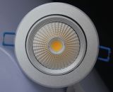 10W Bridgelux COB Chip Silver Housing LED Down Light (CPS-TD-C10W-78)