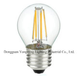 G45 E27 3.5W Dimming LED Filament Bulb with CE Approval
