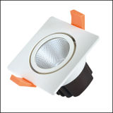 Adjustable COB Dimmable LED Hotel Ceiling Down Light 8W (AW-TSD0806)
