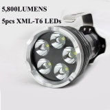 5800 Lumens Super Bright Search Light LED Flashlight