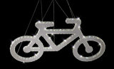 Fashion Bike Shape Crystal LED Chandeliers (EC928)