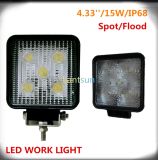 15W Square LED Work Light for Jeep Offroad