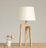Wooden Table Lamp for Home, Villa Room