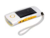 Solar Flashlight With FM Radio & Mobilephone Charging (LVC-810C)