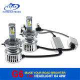 2016 New Arrival First Created Aftermarket 40W 4500lm 6000k H4 Hi/Lo Auto LED Headlamp