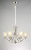 Hobart Alloy Glass European Chandelier Lamp Hotel Light (SCK1056)