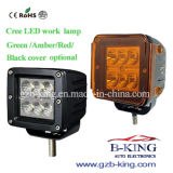 18W CREE LED Work Light with Amber Cover