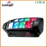2016 New 8*3W Mini Moving Head Light for Stage Lighting