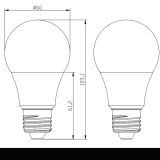 A60 Lighiting Fixture 5 Watt Bulb LED Cup LED Housing
