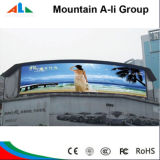 Outdoor Sports Perimeter Display. High Resolution Outdoor Rental P10 LED Display