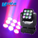 9X10W 4in1 RGBW Beam LED Matrix Moving Head Disco Light
