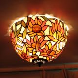 Lovely Cheap Tiffany Ceiling Lamp with Europe Style for Hotel (XC12013)