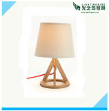 Lightingbird Simple Bedside Wood Table Lamp for Room (LBMT-XHL)