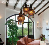 Living Room Vintage Art Tiffany Moroccan Chandelier