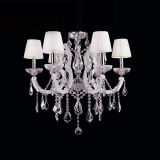 Crystal Chandelier with Fabric Shade SD200