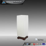 Modern Square Table Lamp with Design Wooden Base (C5007096)