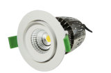 High Efficient Reflector Citizen Chip 15W 1200lm Dimmable COB LED Down Light (QB-A02C090)